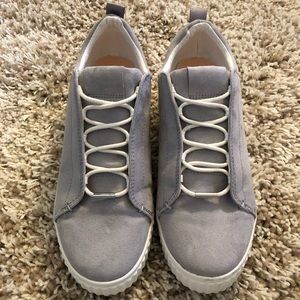 PLATFORM SUEDE SNEAKERS